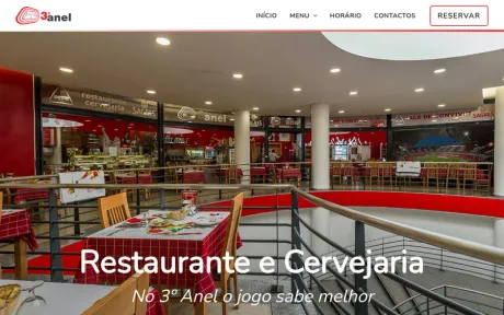 Website 3anel, desktop