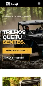 Website Madeira Trail Up, Reservas online, no telemóvel
